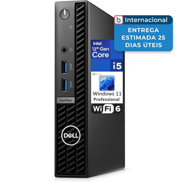Computador Dell de Mesa Optiplex 700 7010, 16GB RAM DDR4, SSD 512GB Preto A-MBI