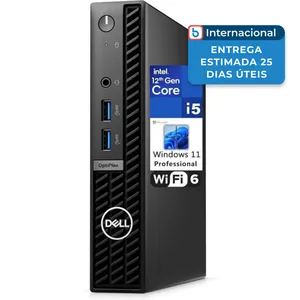 Computador Dell de Mesa Optiplex 700 7010, 16GB RAM DDR4, SSD 512GB Preto A-MBI