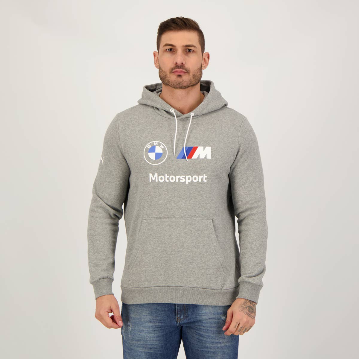 Moletom Puma BMW Motorsport ESS Fleece Cinza