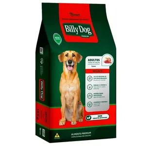 Ração Para Cão Adulto Billy Dog Select Carne 15kg (MP)