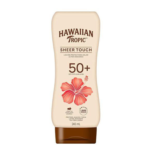 Protetor Solar Hawaiian Tropic Sheer Touch Ultra Radiance FPS 50 Loção 240ml