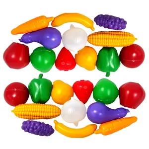 Kit 24 Legumes E Verduras De Brinquedo Comidinha Infantil