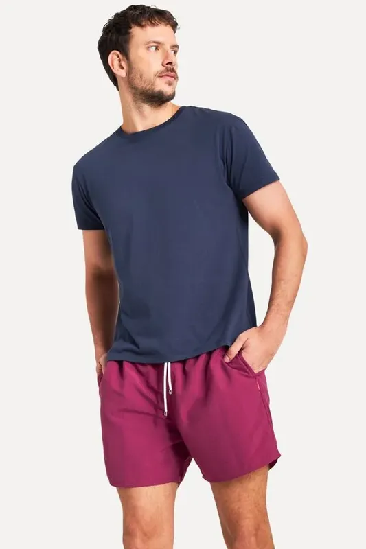Short Praia Liso Fucsia - M