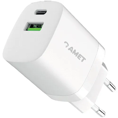 Carregador De Parede 33W Amet Branco RLC-537 E-BI