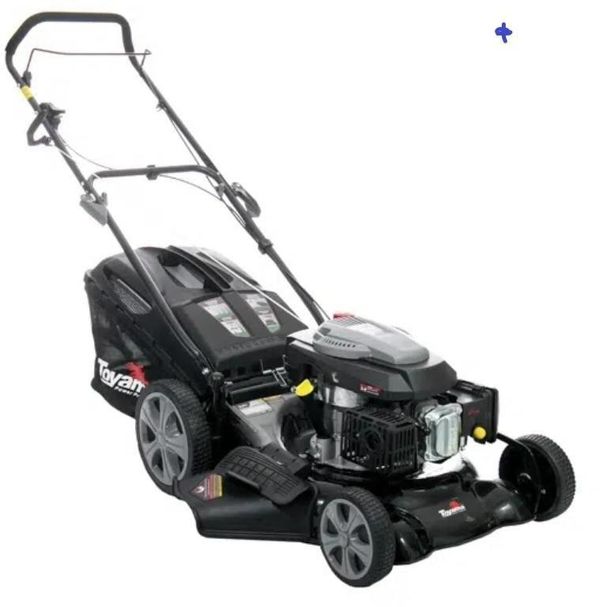 Máquina de Cortar Grama a Combustão Gasolina Motor 4 Tempos ToyamaTLM510RMS60 com Coletor 60L 173CC 6HP