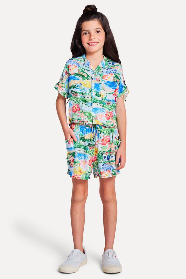 Short Menina Trancoso Off White - 14