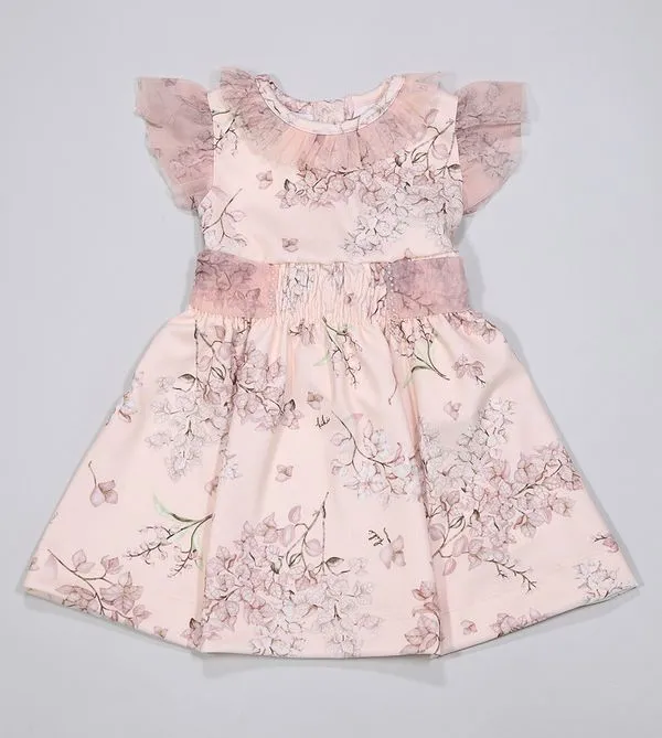 Vestido Flores - 2100128 Rose - 4