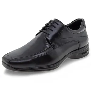 Sapato Masculino Social 3D Jota Pe - 71450 PRETO 04 42