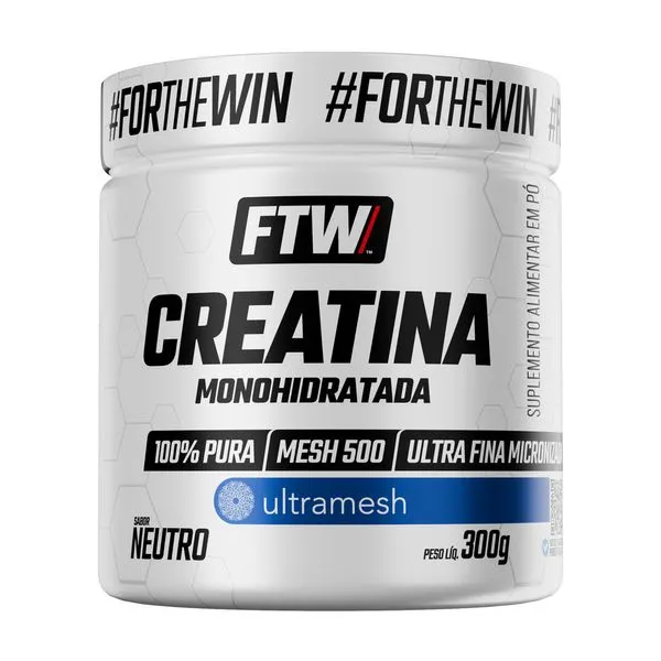 Creatina Monohidratada sem Sabor Ultramesh FTW 500g