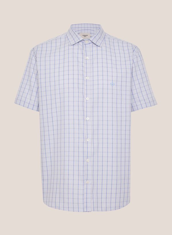 Camisa Comfort Fit Tricoline Xadrez Dudalina Masculina 10