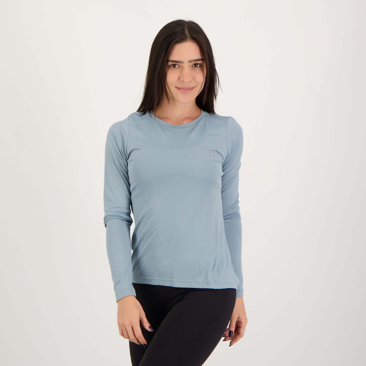 Camiseta Area Balance UV50+ Feminina Cinza