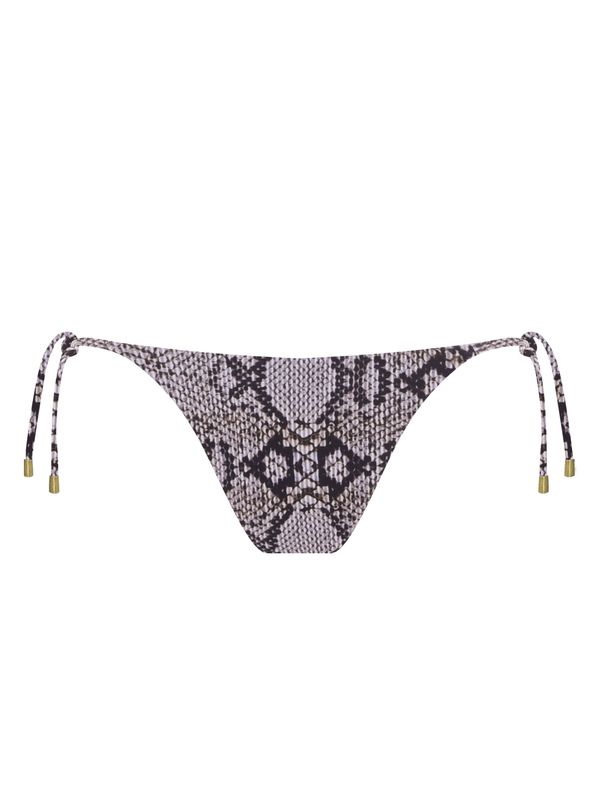 Tanga Amarradinha Estampada Allure CINZA PP