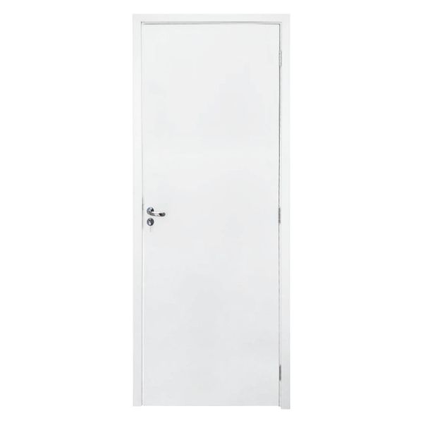 Kit Porta Drywall Primer sem Amortecedor Branco Bt 11,5cm Germano Kit Porta Drywall Primer sem Amortecedor Direito Batente 11,5 210x62cm