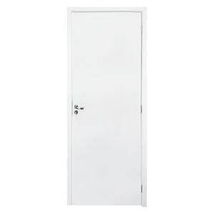 Kit Porta Drywall Primer sem Amortecedor Branco Bt 11,5cm Germano Kit Porta Drywall Primer sem Amortecedor Direito Batente 11,5 210x62cm