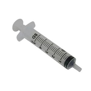 Seringa Descartável BD sem Agulha 5ml Bico Slip 1 Unidade