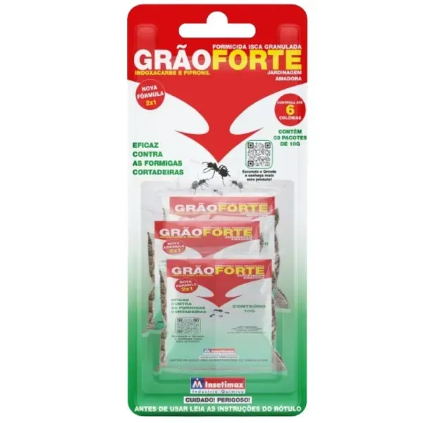 Grão Forte Formigas Insetimax 30g GRAO FORTE FORMIGAS INSETIMAX 30G