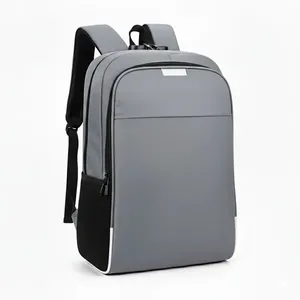 Mochila Executiva Para Notebook Com Entrada Usb Cinza