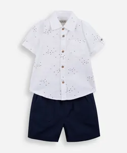 conjunto infantil mini peixes azul 2