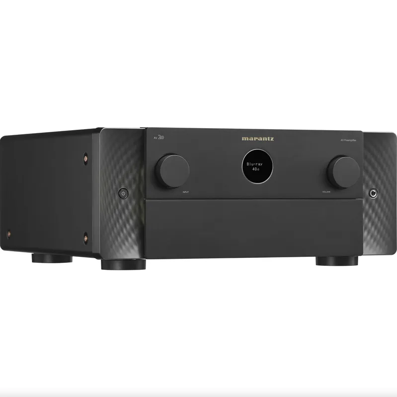 Pré Amplificador Marantz AV 20 - Áudio 3D, 8K e Dolby Atmos 13.4 Canais Preto - 120v