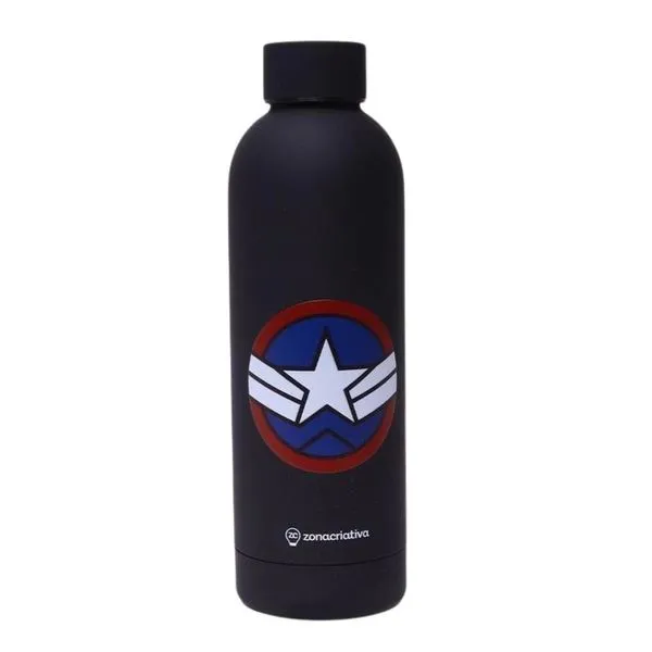 Garrafa Max Zonacriativa Capitão América 500ml 73579 (MP)