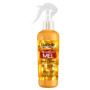 Spray Fluido Nutre e Repara Dabelle Hair Intense Milagres do Mel 180ml Borrifador
