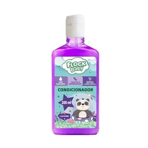 Condicionador Flock Baby Banho Glicerina Suave Lavanda 200ml
