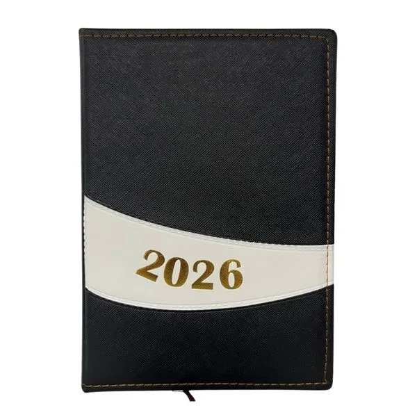 Agenda 2026 Interponte 168 Folhas 13x20cm Preto AG26005 (MP)