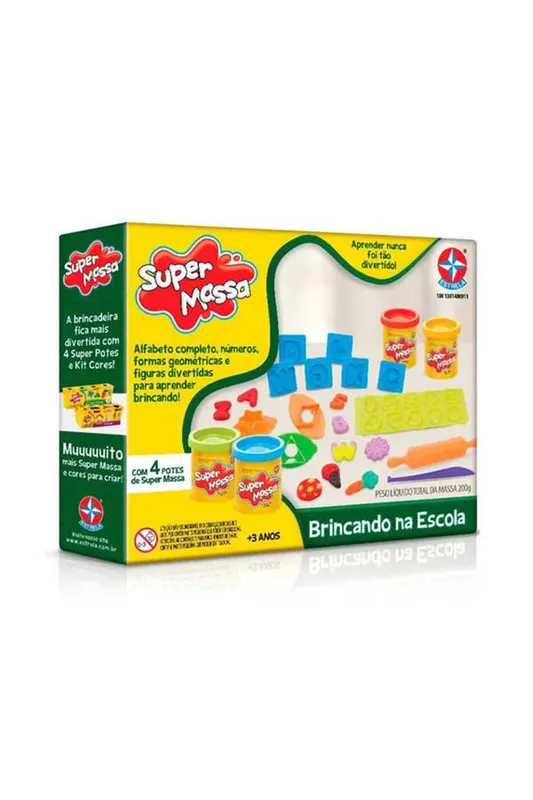 Super Massa Estrela Brincando na Escola