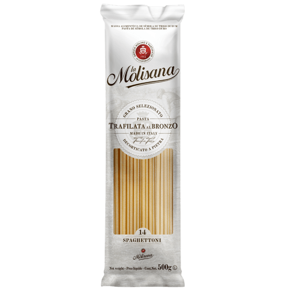 Massa Italiana Grano Duro La Molisana Spaghettoni 500g