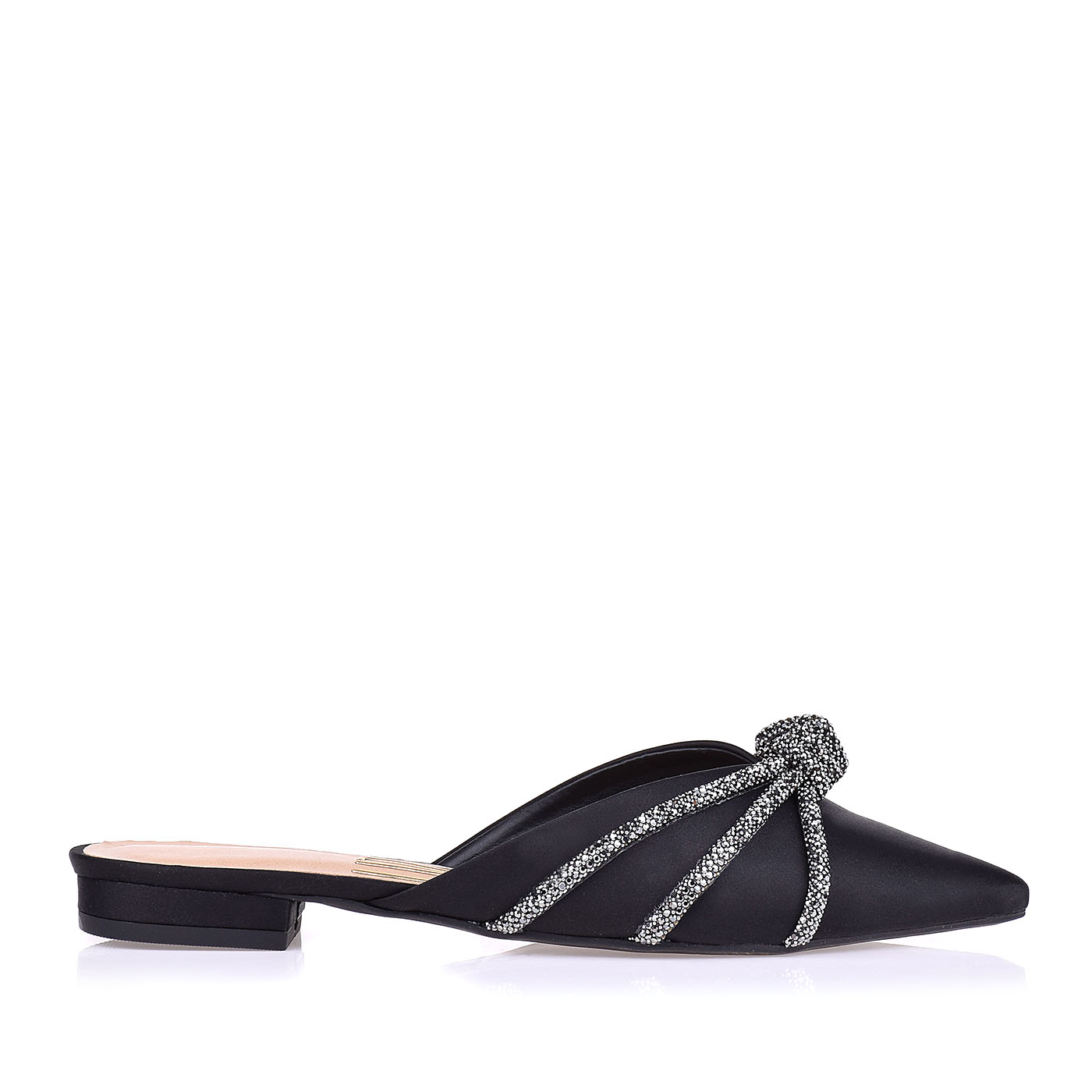 Flat Satin Preta