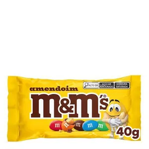 Chocolate M&M's Amendoim 40g
