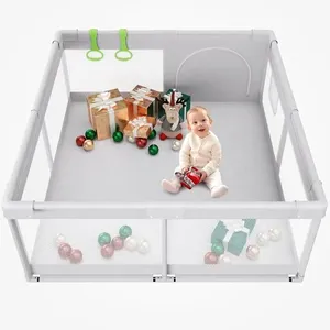 Cercadinho para Bebês FODOSS 47x47 Polegadas Branco A-BI