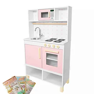 Módulo Crescer Cozinha Infantil Rosa Bebê