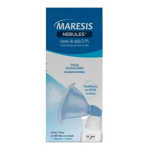 Fluidificante Maresis Nebules 0,9% 47ml Solução de Uso Inalatório