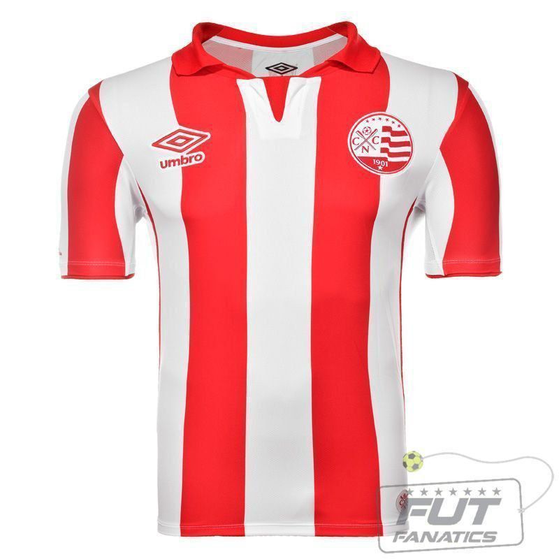 Camisa Umbro Náutico I 2014 Branca e Vermelha