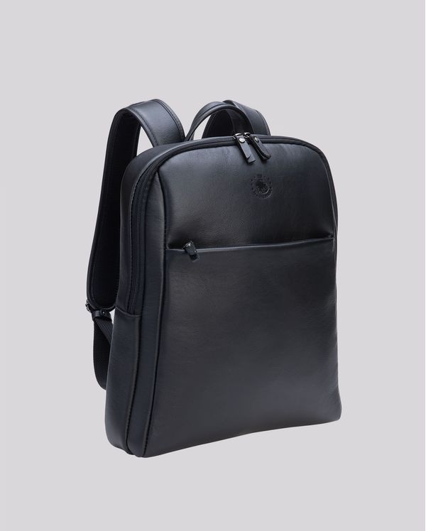 Mochila de Couro Slim | Madrid 6031I PRETO