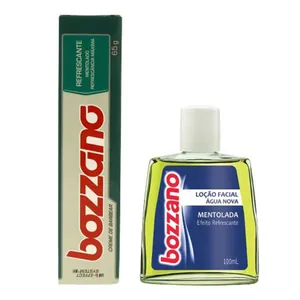 Kit Bozzano Creme de Barbear Menta + Loção Água Nova