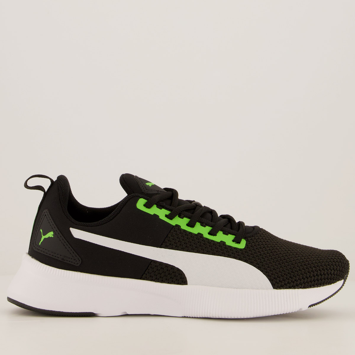 Tênis Puma Flyer Runner BDP Feminino Preto e Verde