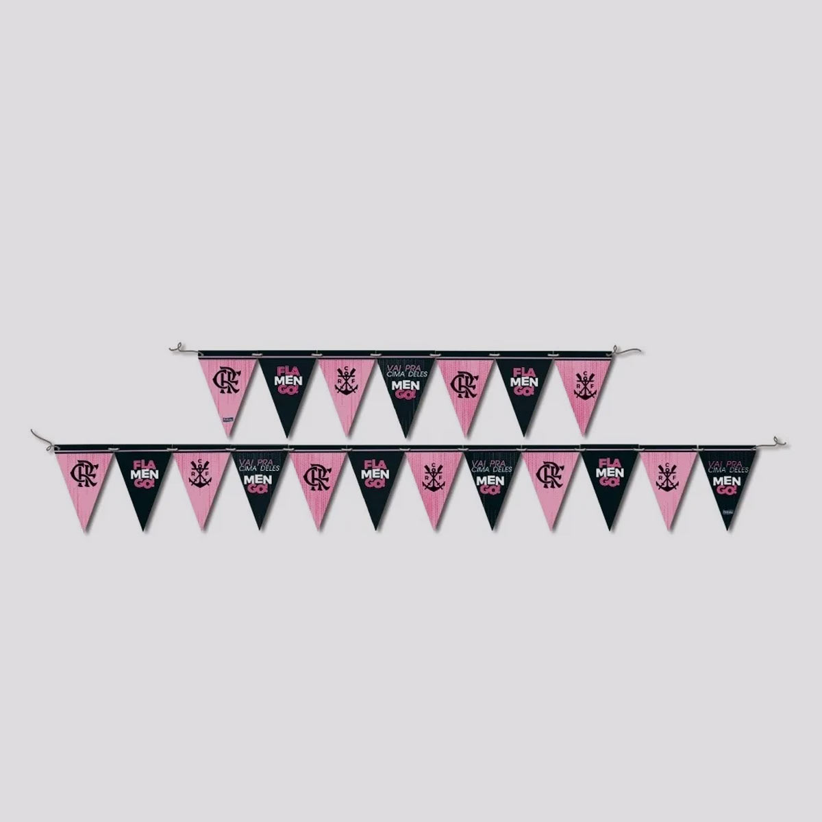 Faixa Decorativa Flamengo Rosa 1 Unidade