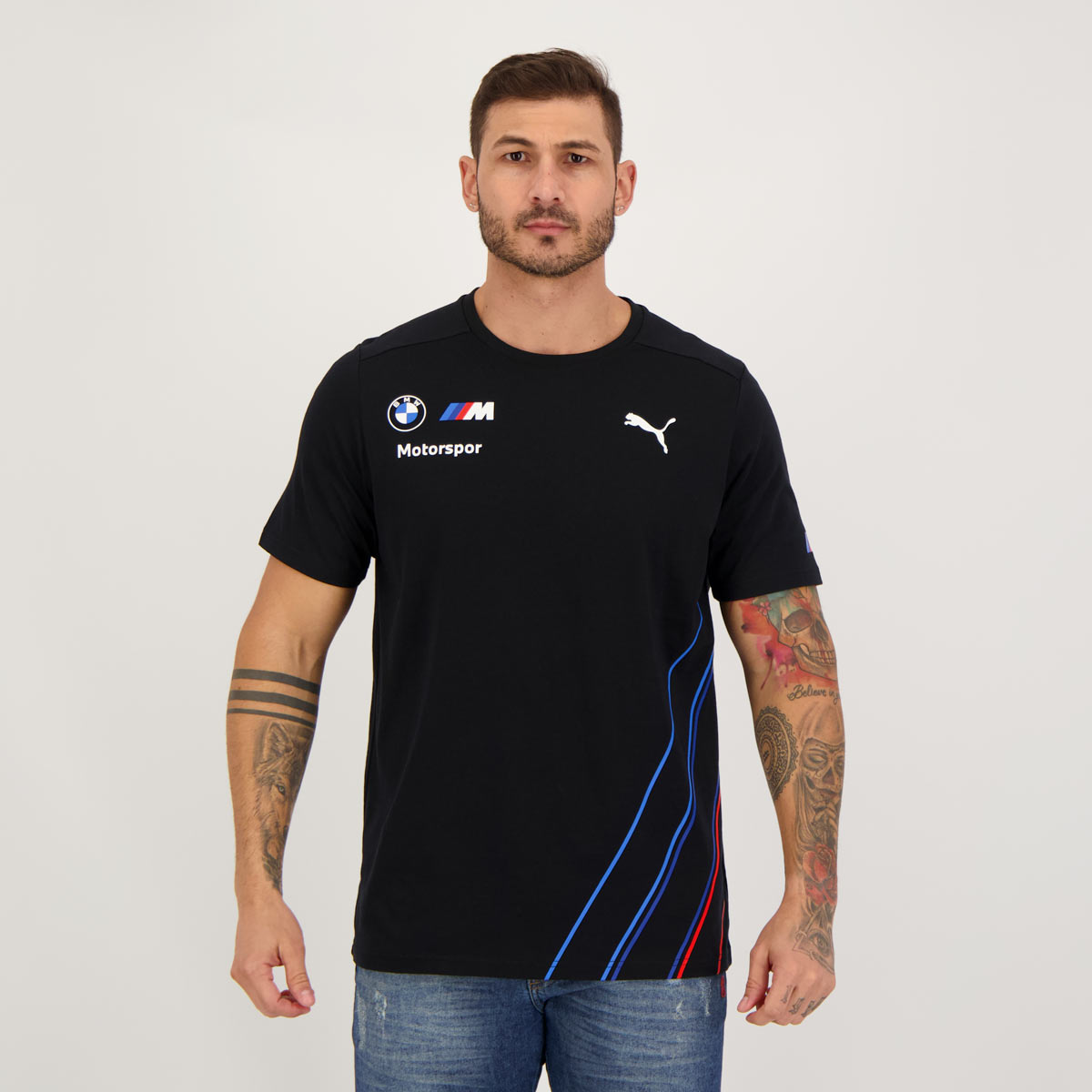 Camiseta Puma BMW Motorsport Team Preta