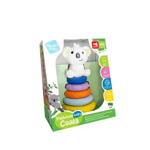 Pirâmide Baby Coala - Brinquedo Montessori de Empilhar 3214 - Toyer Brinquedos