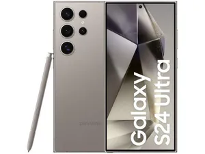 Smartphone Samsung Galaxy S24 Ultra 6,8" Galaxy AI 512GB Titânio Cinza 5G 12GB RAM Câm. Quádrupla 200MP + Selfie 12MP Bateria 5000mAh Dual Chip