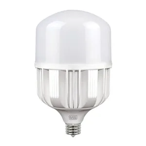 Lâmpada LED Super Alta Potência Luz Branca E27 Bivolt Black&Decker Lâmpada de LED Alta Potência 100W 8000 Lúmens E27 Bivolt Luz Branca