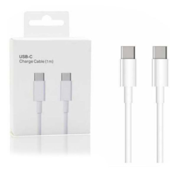 Cabo USB-C 60W – Compatível com iPhone 15 e iPhone 16 – 1M