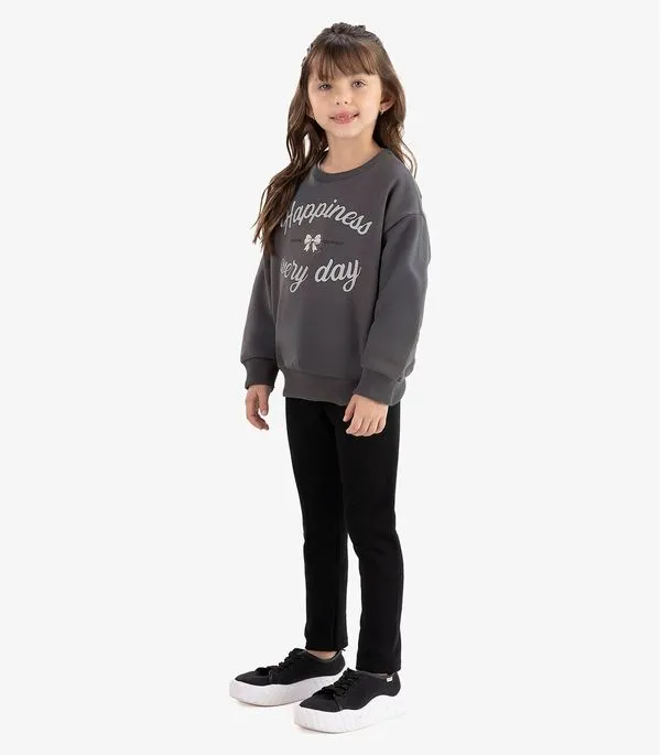 Conjunto Blusão com Legging Molecotton Rovi Kids Cinza 6