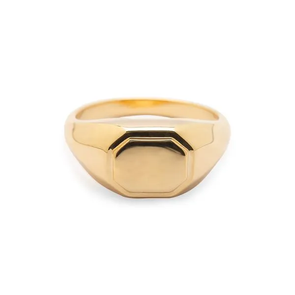 Anel Cida Dourado Personalizável Dourado 11