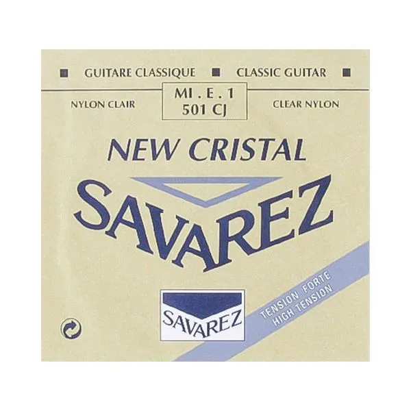 Corda Avulsa para Violão Nylon E-MI 501CJ Tensão Alta New Cristal Corum Savarez Corda Avulsa Violão Nylon E-MI 501CJ Tensão Alta New Cristal Corum Savarez