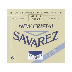 Corda Avulsa para Violão Nylon E-MI 501CJ Tensão Alta New Cristal Corum Savarez Corda Avulsa Violão Nylon E-MI 501CJ Tensão Alta New Cristal Corum Savarez