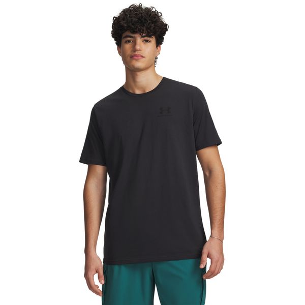 Camiseta de Treino Masculina Under Armour Sportstyle Left Chest P Preto