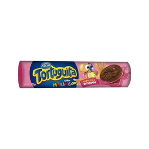 Biscoito Tortuguita Morango 120g BISCOITO TORTUGUITA 120G MORANGO